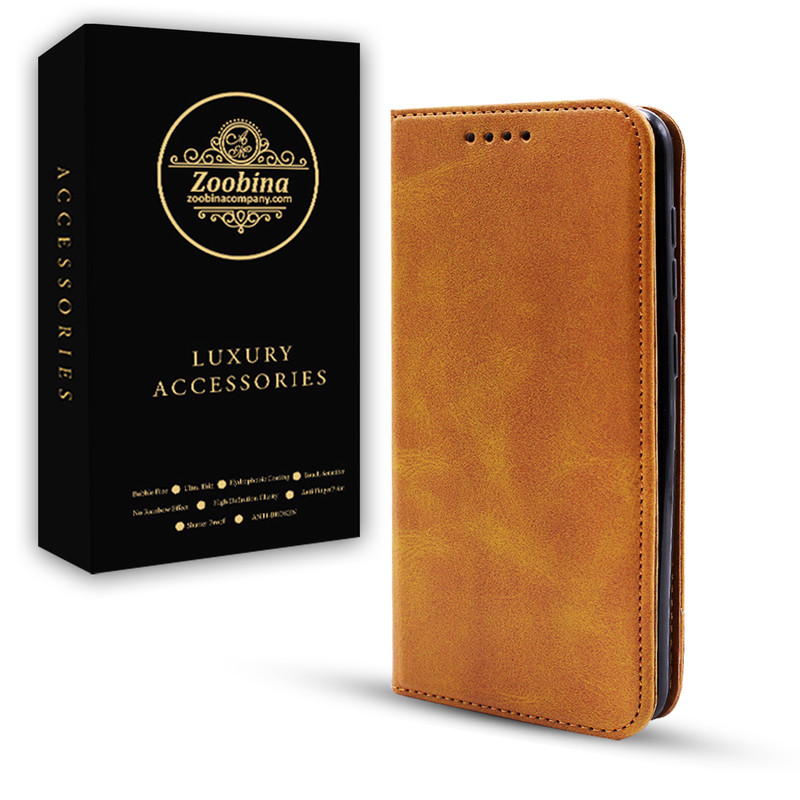 کیف کلاسوری زوبینا مدل Binder مناسب برای گوشی موبایل سامسونگ Galaxy S8